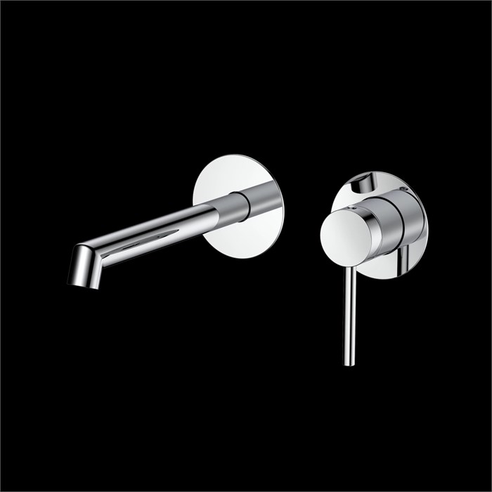 Смеситель для раковины DQ Stuttgart встраиваемый настенный хром (DA1774401) DA1774401