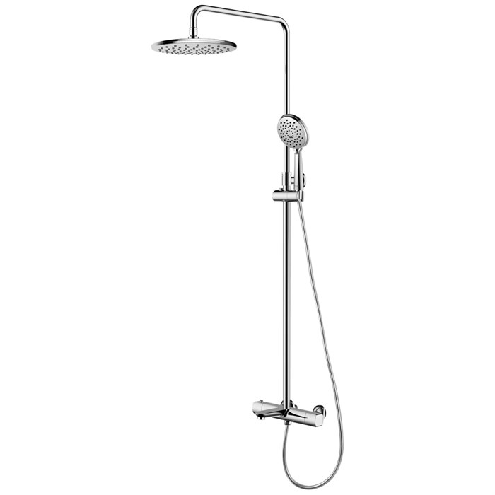 Душевая система Azario GALAXY термостатический картридж, хром (AZ-67B47EV1-1DC1J19A-ZH3394A-HB1153C) AZ-67B47EV1-1DC1J19A-ZH3394A-HB1153C