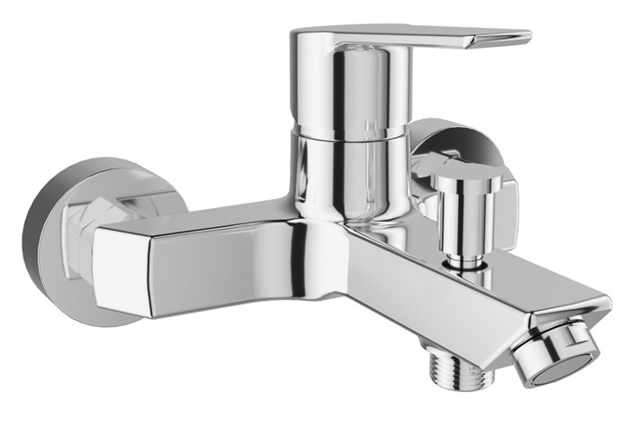 Смеситель AZARIO ENZO для ванны с коротким изливом, хром (AZ-15710501) AZ-15710501