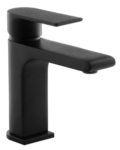 Смеситель для раковины AZARIO DELANO керамический картридж, черный матовый (AZ-158445224) AZ-158445224
