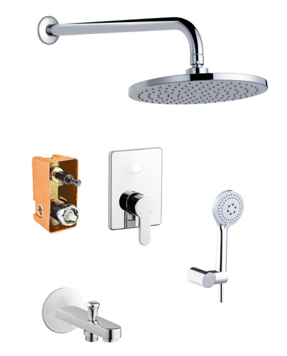 Промо-комплект встраиваемый для ванны AZARIO TEVIS (AZ-15490711) AZ-15490711