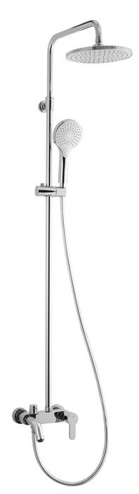 Душевая система Azario TEVIS со смесителем, хром (AZ-15490531) AZ-15490531