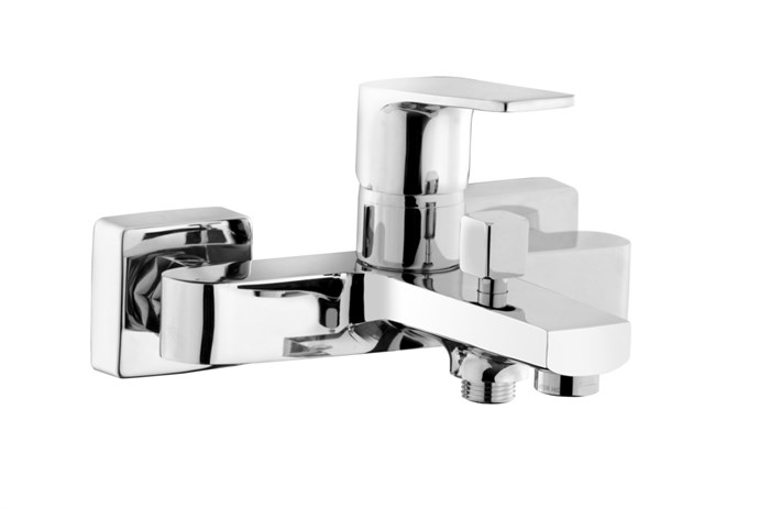 Смеситель для ванны AZARIO TREYA  с коротким изливом, хром (AZ-15680501) AZ-15680501