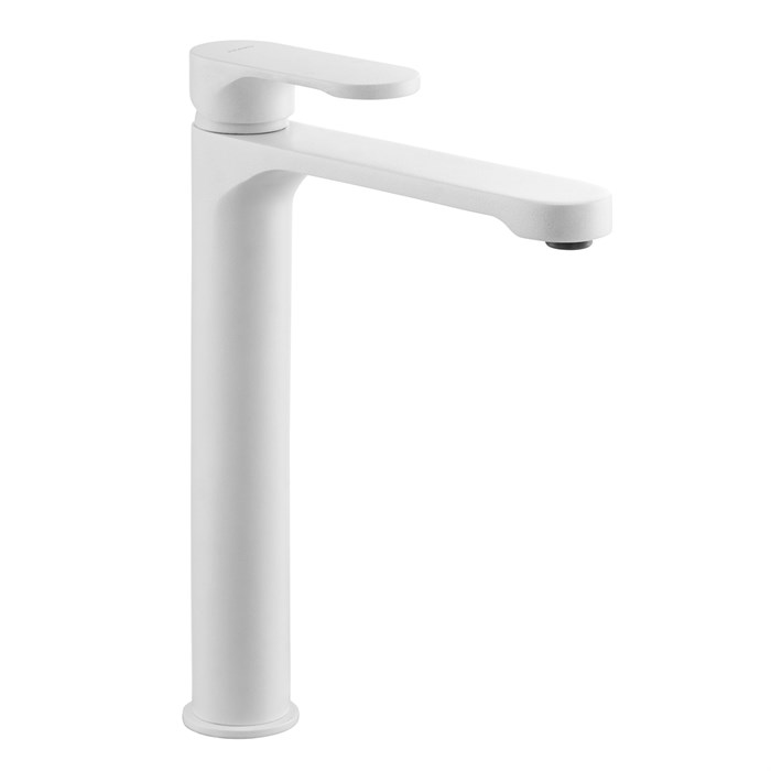 Смеситель для раковины AZARIO VIANO высокий, белый матовый (AZ-158345526) AZ-158345526