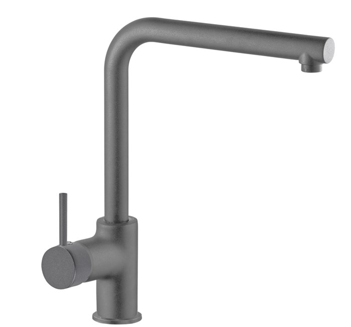 Смеситель для кухни AZARIO EVANS, поворотный излив, керамический картридж, серый гранит (AZ-152944407) AZ-152944407