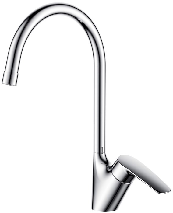 Смеситель для кухонной мойки AZARIO EVORA керамический картридж, хром (AZ-WKE56266C) AZ-WKE56266C