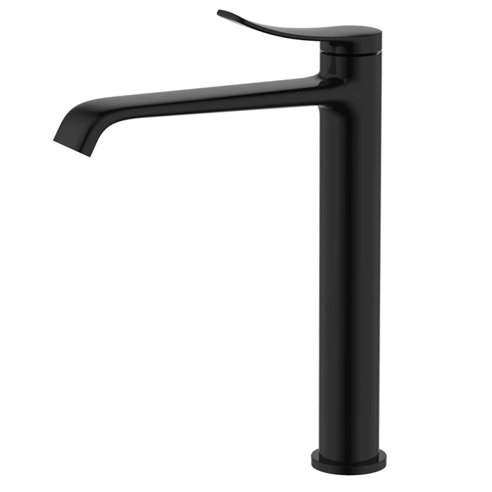 Абилити Смеситель для раковины высокий без донного клапана, черный AZ-VQR168R31PA AZ-VQR168R31PA