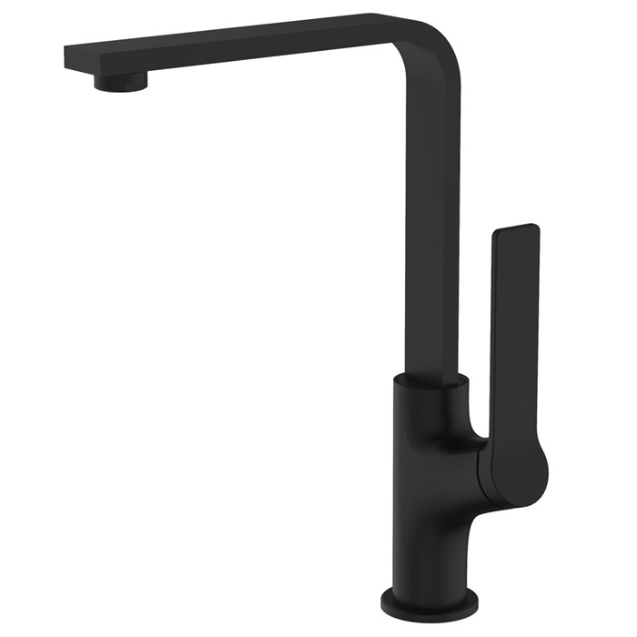 Смеситель для кухонной мойки Azario VISE керамический картридж, черный матовый (AZ-VQQ568330PA) AZ-VQQ568330PA