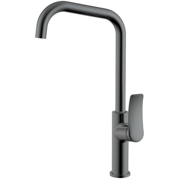 Смеситель для кухонной мойки Azario ABILITY высокий излив, керамический картридж, графит (AZ-VQR568073AJ) AZ-VQR568073AJ