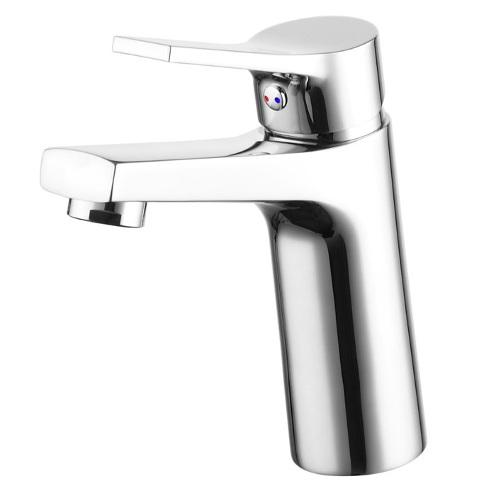 Смеситель для раковины Azario керамический картридж, без донного клапана, хром (AZ-HU245903) AZ-HU245903