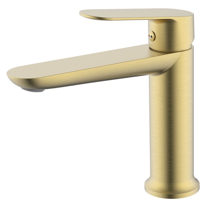 Cмеситель для раковины Azario Alanti керамический картридж, золото матовое (AZ-K1032MG) AZ-K1032MG