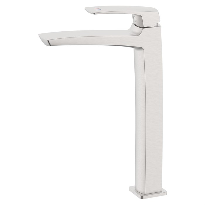 Смеситель для раковины-чаши Azario Conda высокий, керамический картридж, сатин (AZ-K9011BN) AZ-K9011BN