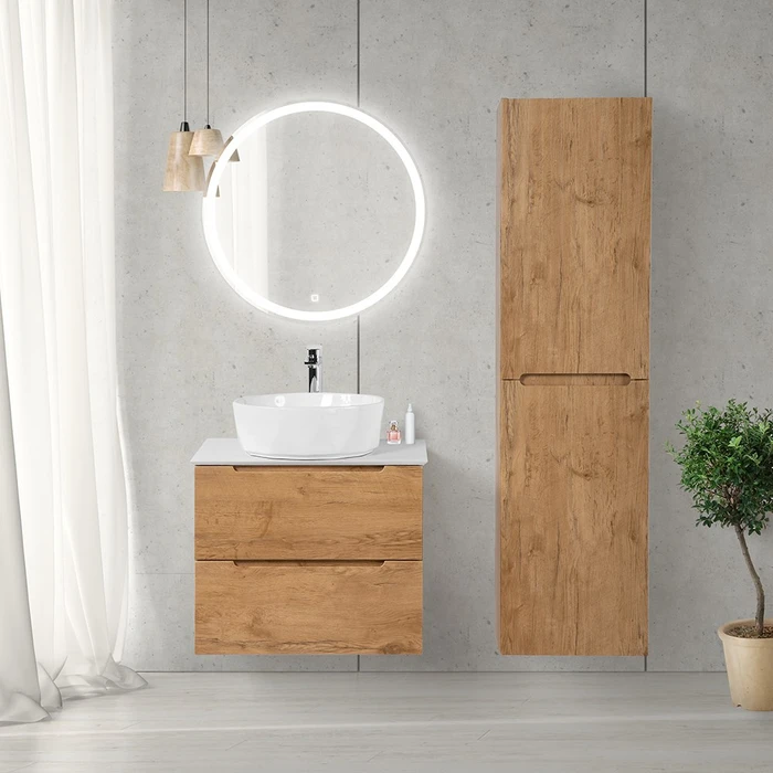 Тумбы со столешницей подвесная BelBagno ETNA 60  Rovere Nature 195259