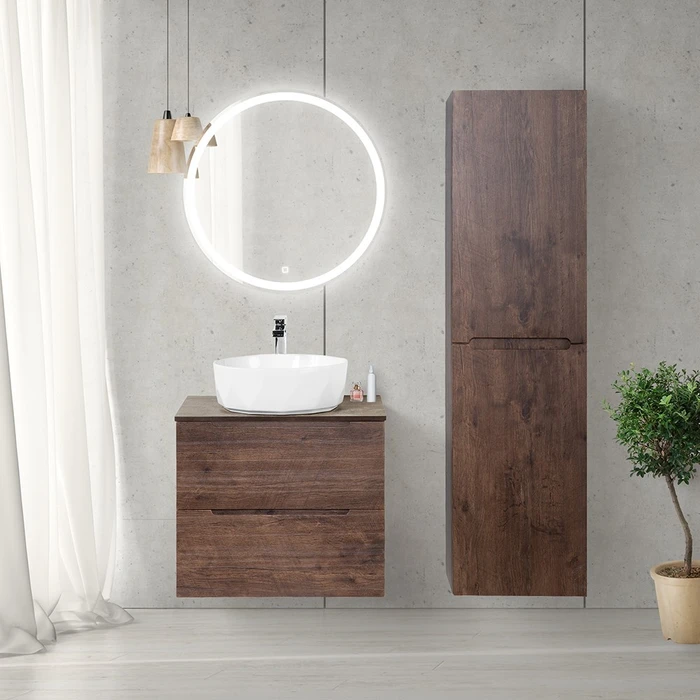 Тумба со столешницей подвесная BelBagno ETNA 60 Rovere Moro 195257
