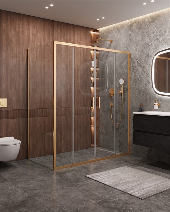 Душевой уголок CEZARES MOLVENO-AH-2/1-170/90-C-BORO-IV MOLVENO-AH-2/1-170/90-C-BORO-IV