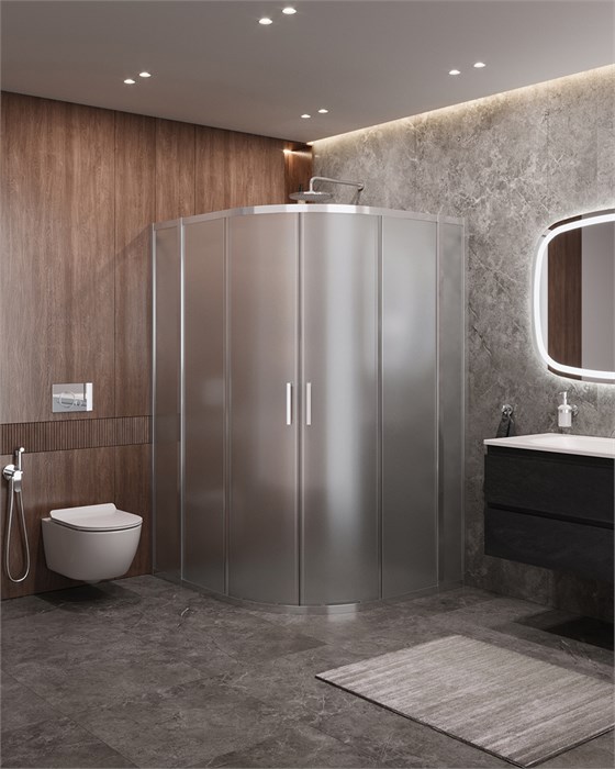 Душевой уголок CEZARES MOLVENO-RH-22-130/120-P-Cr MOLVENO-RH-22-130/120-P-Cr