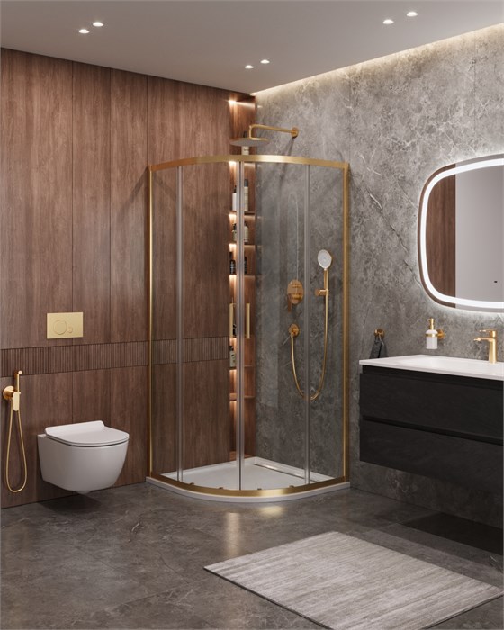 Душевой уголок CEZARES MOLVENO-R-2-90-C-BORO-IV MOLVENO-R-2-90-C-BORO-IV