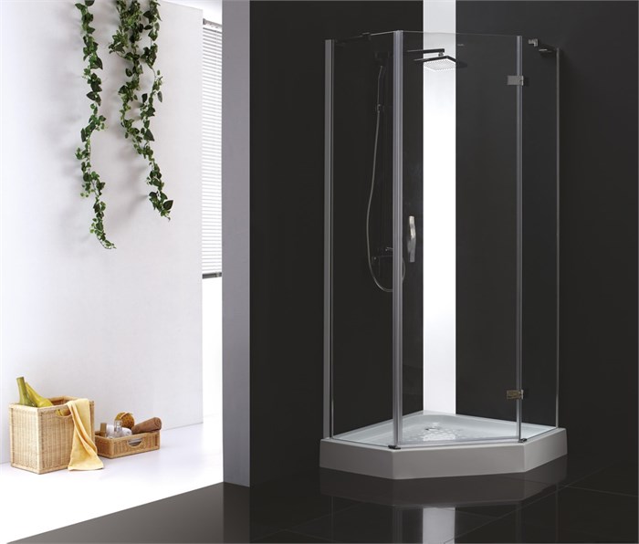 Душевой уголок CEZARES BERGAMO-W-P-1-90-C-Cr-R-IV BERGAMO-W-P-1-90-C-Cr-R-IV