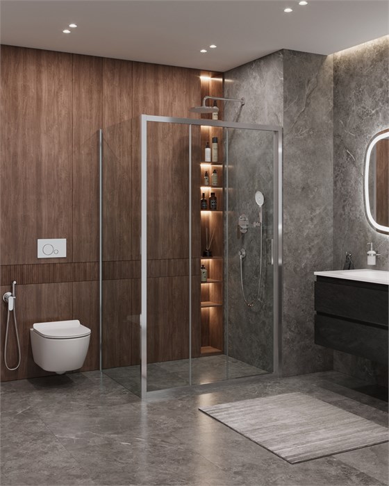 Душевой уголок CEZARES MOLVENO-AHF-31-120/90-C-CR-IV MOLVENO-AHF-31-120/90-C-CR-IV