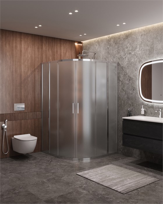 Душевой уголок CEZARES MOLVENO-R-22-90+30-P-Cr MOLVENO-R-22-90+30-P-Cr