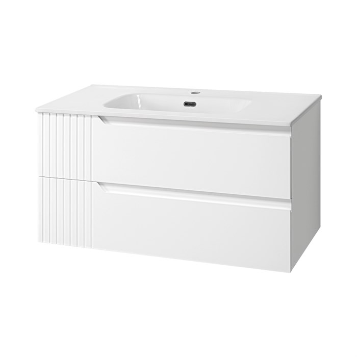 Тумба с раковиной Tivolli 100 подвесная УТ000027207