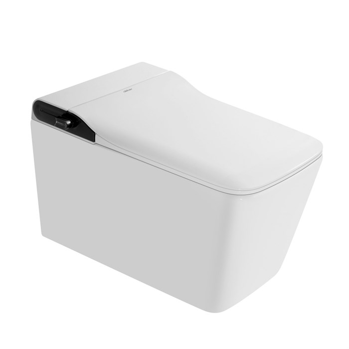 Электронный унитаз-биде ABBER Rechteck AC1215S подвесной белый AC1215S