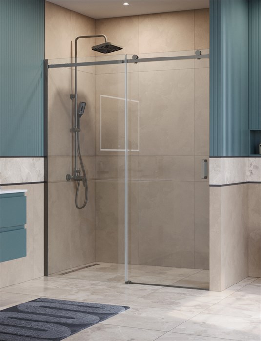 Душевая дверь BelBagno SOFT_CLOSE-2-BF-1-160-C-GM SOFT_CLOSE-2-BF-1-160-C-GM