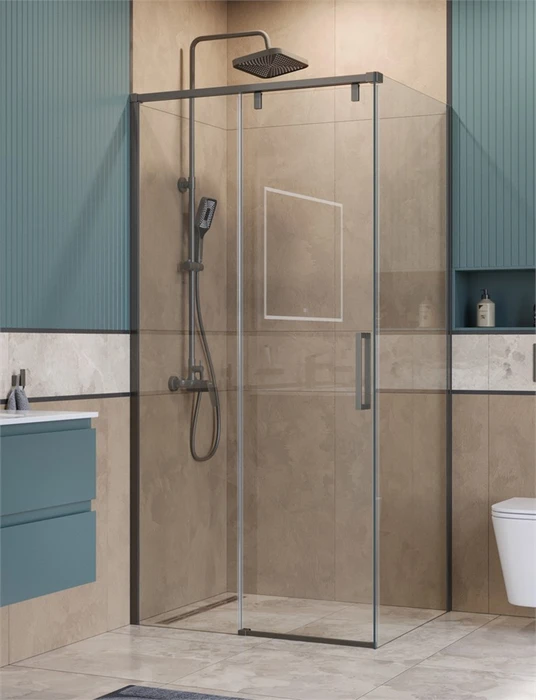 Душевой уголок BelBagno SOFT_CLOSE-1-AH-1-100/90-C-GM SOFT_CLOSE-1-AH-1-100/90-C-GM