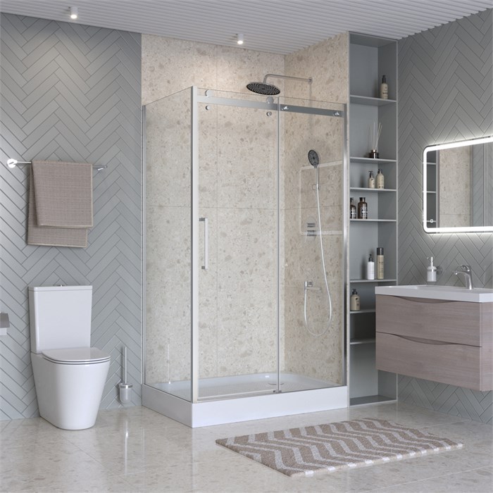 Душевой уголок BelBagno MARINO-2-AH-1-120/80-C-Cr MARINO-2-AH-1-120/80-C-Cr