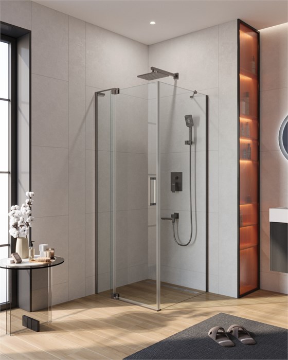 Душевой уголок CEZARES SLIDER-AH-1-80-70/80-C-GM SLIDER-AH-1-80-70/80-C-GM