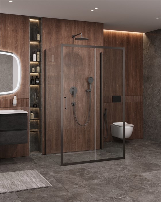 Душевой уголок CEZARES MOLVENO-AH-12-120/90-C-GM-IV MOLVENO-AH-12-120/90-C-GM-IV