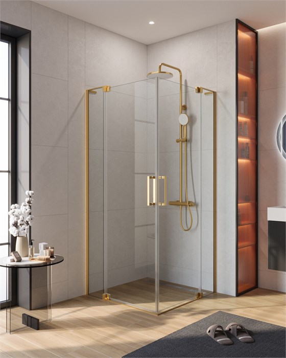 Душевой уголок CEZARES SLIDER-A-2-80/90-C-BORO SLIDER-A-2-80/90-C-BORO