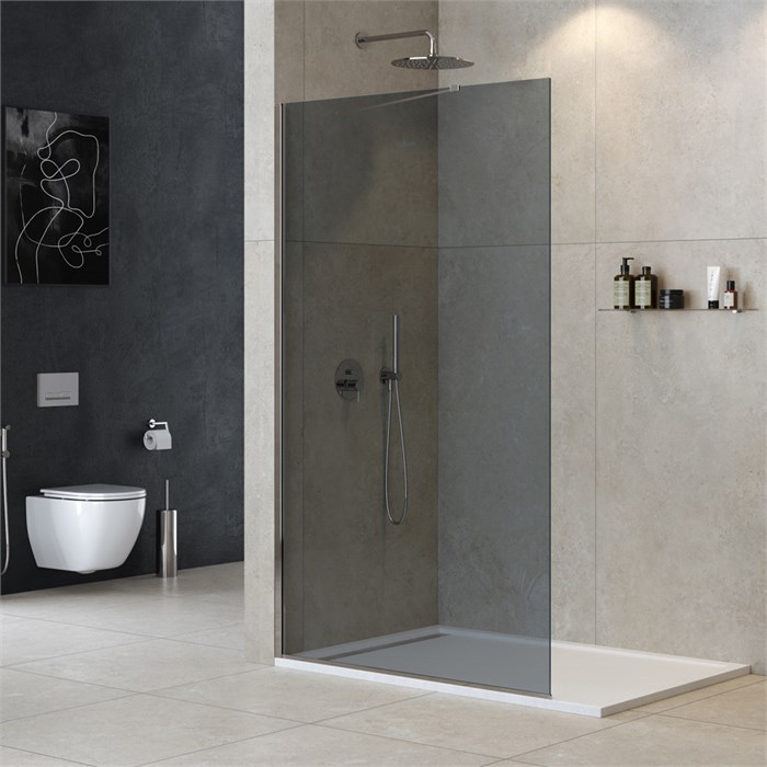 Душевая перегородка универсальная LIBERTA-L-1-TB-120-GR-Cr LIBERTA-L-1-TB-120-GR-Cr