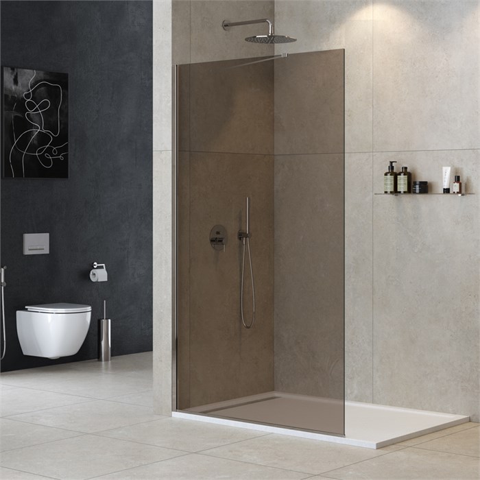 Душевая перегородка универсальная LIBERTA-L-1-TB-120-BR-Cr LIBERTA-L-1-TB-120-BR-Cr