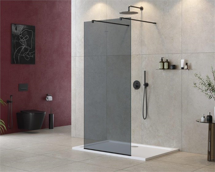 Душевая перегородка CEZARES LIBERTA-L-2-80-120-GR-NERO LIBERTA-L-2-80-120-GR-NERO