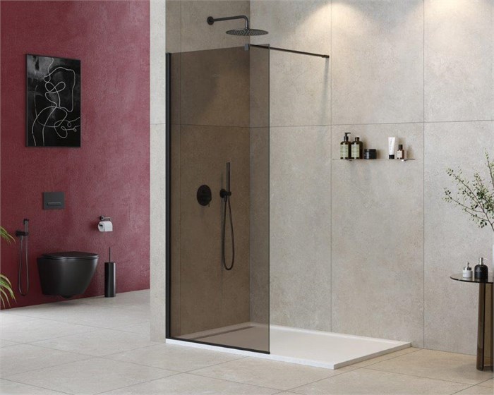 Душевая перегородка CEZARES LIBERTA-L-1-100-120-BR-NERO LIBERTA-L-1-100-120-BR-NERO