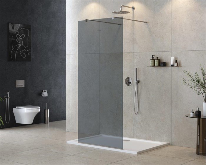 Душевая перегородка CEZARES LIBERTA-L-2-80-GR-Cr LIBERTA-L-2-80-GR-Cr