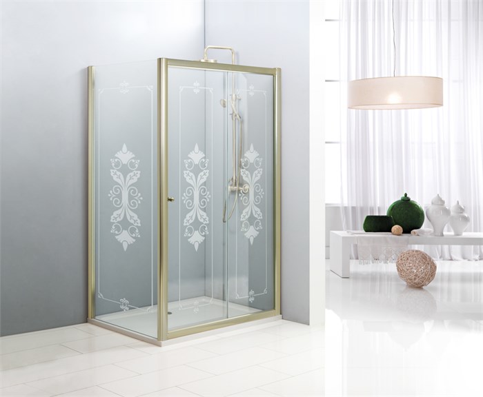 GIUBILEO-AH-1-120/90-SCORREVOLE-CP-G Душевой уголок GIUBILEO-AH-1-120/90-SCORREVOLE-CP-G