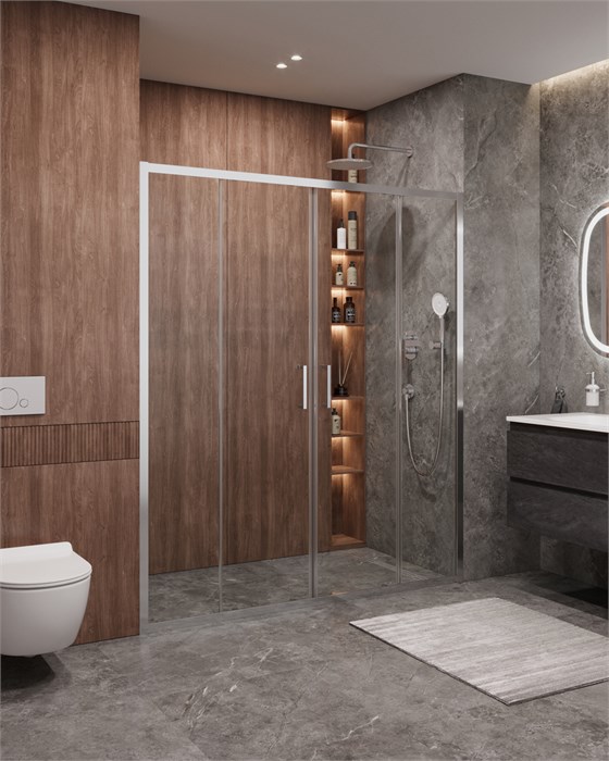 Душевая дверь CEZARES MOLVENO-BF-2-170-C-Cr-IV MOLVENO-BF-2-170-C-Cr-IV