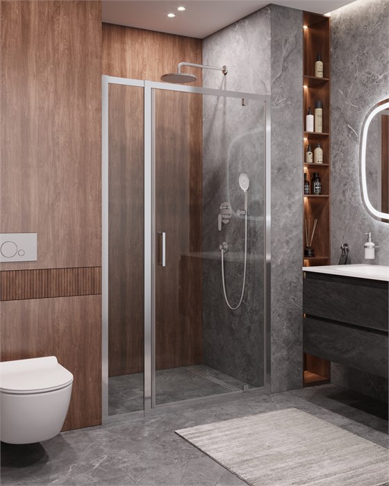 Душевая дверь CEZARES MOLVENO-BA-11-80+30-C-Cr-IV MOLVENO-BA-11-80+30-C-Cr-IV