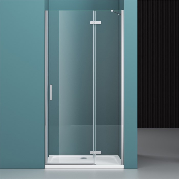 Душевая дверь BelBagno KRAFT-B-12-60/60-C-Cr-R KRAFT-B-12-60/60-C-Cr-R