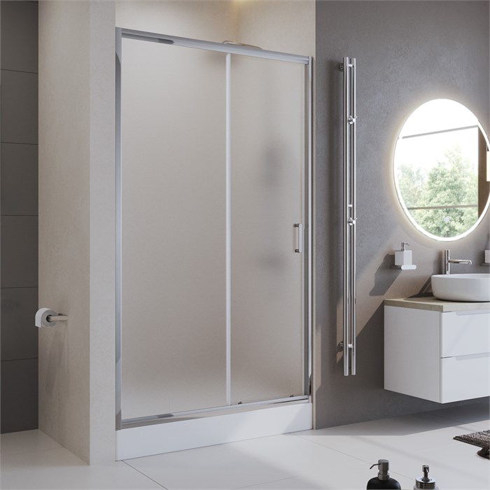 Душевая дверь BelBagno UNO-195-BF-1-130-P-Cr UNO-195-BF-1-130-P-Cr