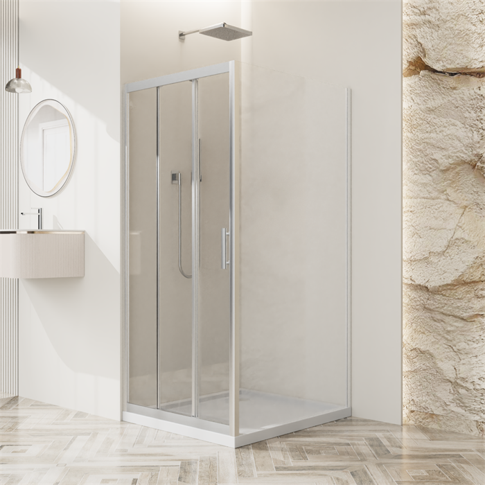 Душевой уголок BelBagno UNO-195-AHF-31-110/100-C-Cr UNO-195-AHF-31-110/100-C-Cr