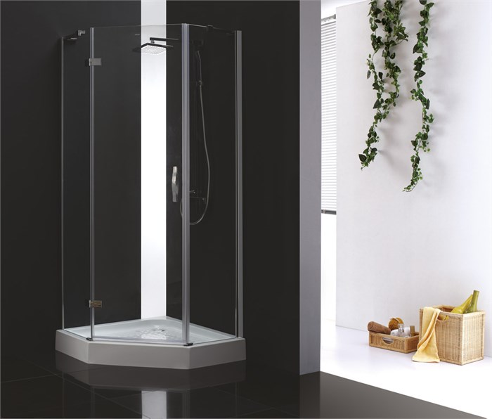 Душевой уголок CEZARES BERGAMO-W-P-1-90-C-Cr-L-IV BERGAMO-W-P-1-90-C-Cr-L-IV