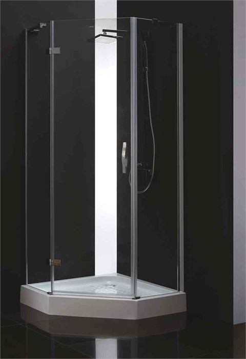 Душевой уголок CEZARES BERGAMO-W-P-1-100-C-Cr-L-IV BERGAMO-W-P-1-100-C-Cr-L-IV