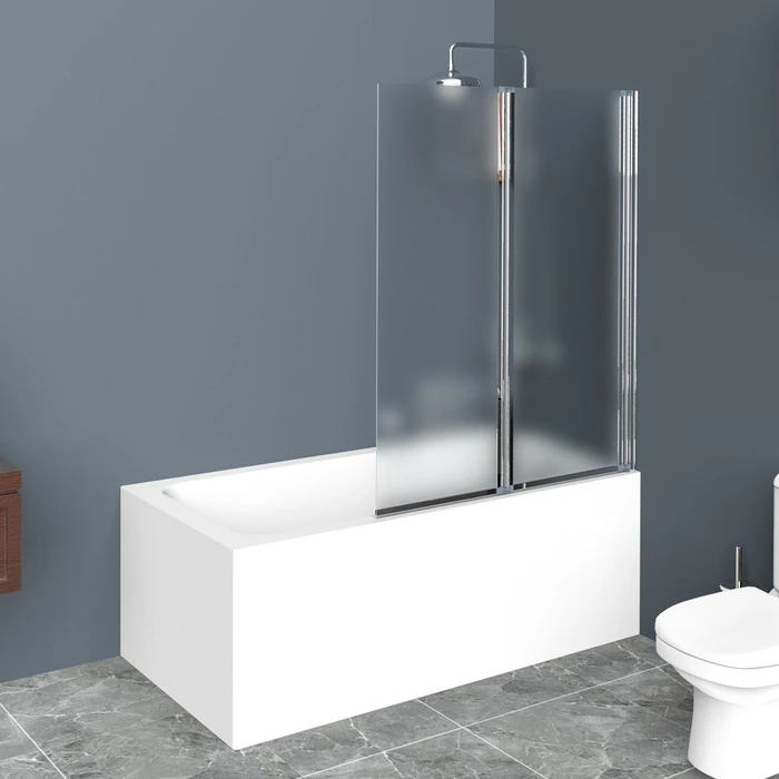 Душевая шторка на ванну BelBagno UNO-V-2-100/150-P-Cr-R UNO-V-2-100/150-P-Cr-R
