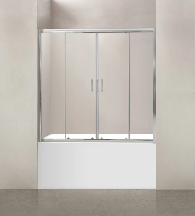 Душевая шторка на ванну BelBagno UNO-VF-2-150/145-C-Cr UNO-VF-2-150/145-C-Cr