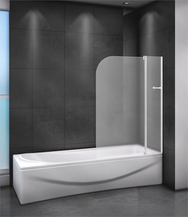 Шторка на ванну CEZARES RELAX-V-11-100/140-P-Bi-R RELAX-V-11-100/140-P-Bi-R