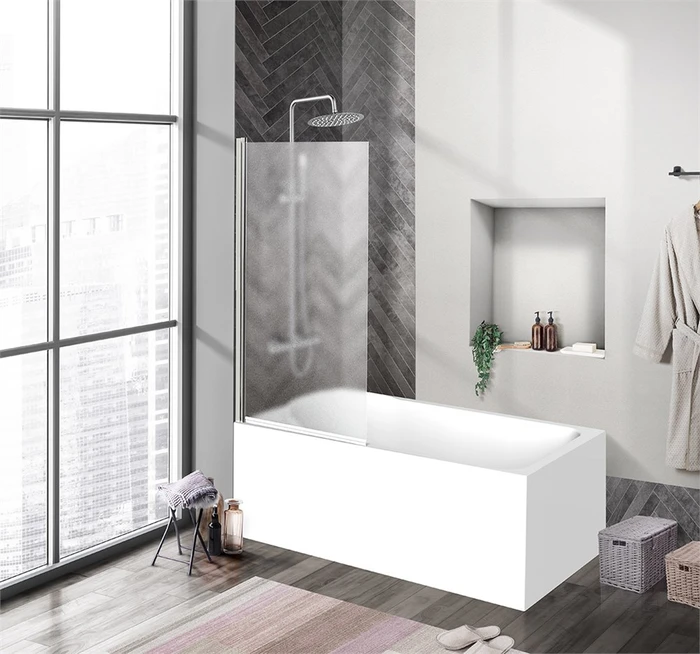 Душевая шторка на ванну BelBagno UNO-V-1-75/150-P-Cr-L UNO-V-1-75/150-P-Cr