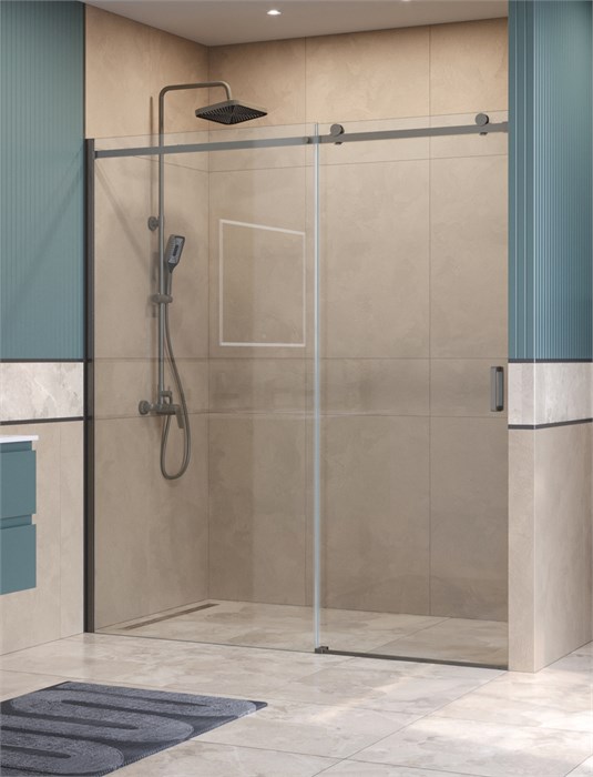 Душевая дверь BelBagno SOFT_CLOSE-2-BF-1-180-C-GM SOFT_CLOSE-2-BF-1-180-C-GM